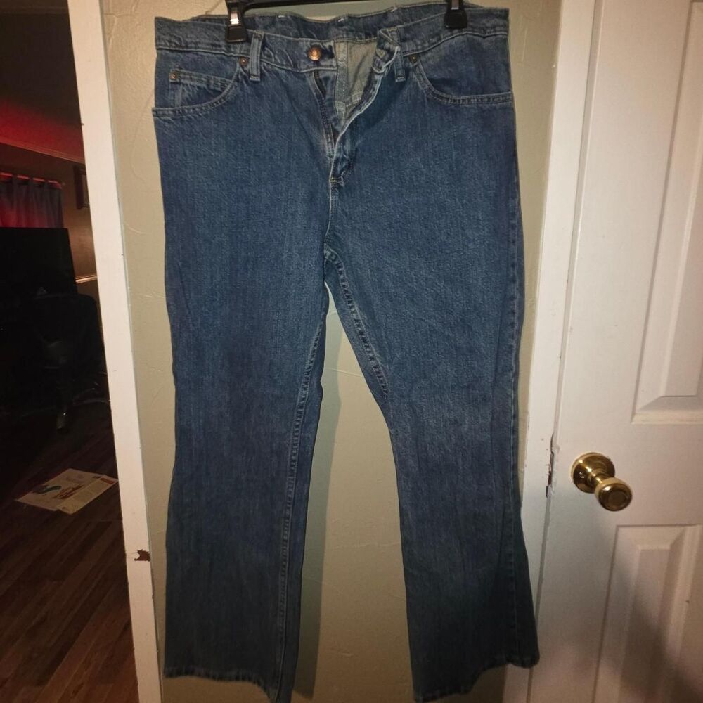 Magellan Men's Blue and Navy Jeans